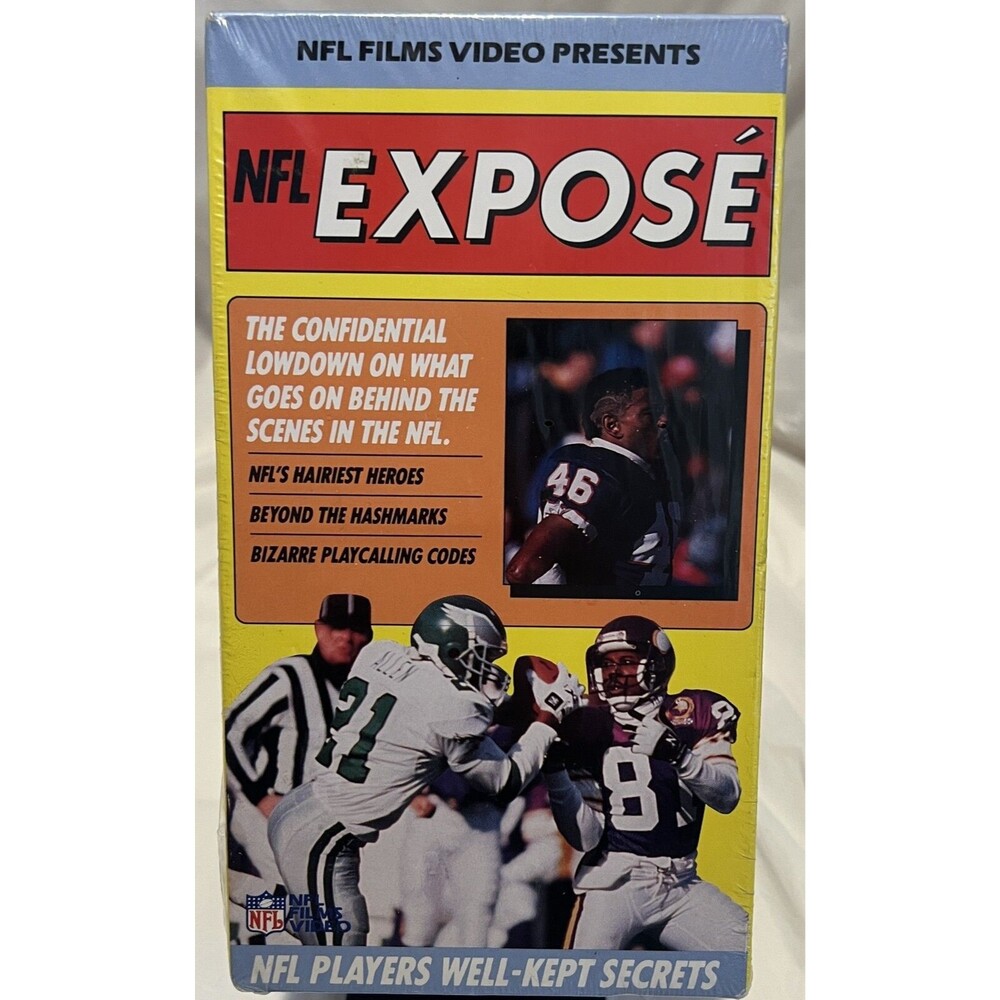 Expose [VHS Tape] NFL Players Well-Kept Secrets - 044008537335 * Brand New